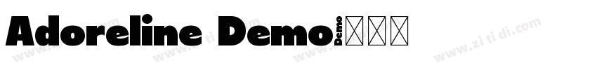 Adoreline Demo字体转换